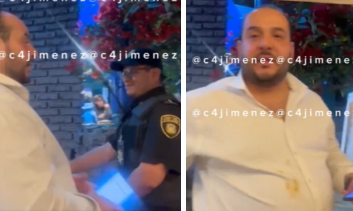 El sujeto que amenazó a unos comensales de un restaurante de la alcaldía Álvaro Obregón, en la Ciudad de México, ya fue identificado
