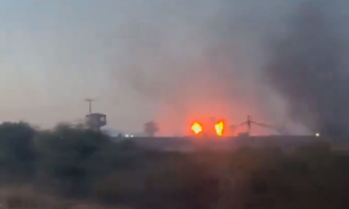 Foto;Captura de pantalla|Se registra incendio en el penal “La Pila” de San Luis Potosí