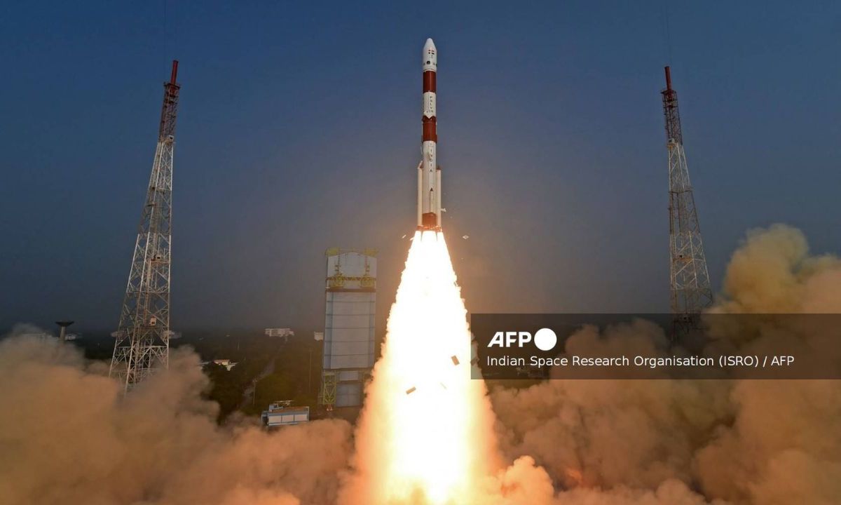 Foto:AFP|Con éxito, SpaceX lanza el cohete más potente: Starship