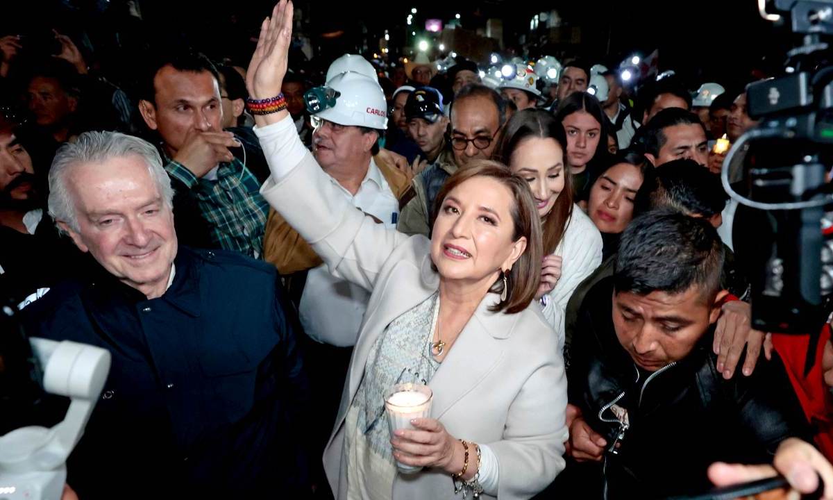 Con una caminata por la paz en Fresnillo, Zacatecas, Xóchitl Gálvez inicia en el primer minuto de este 1 de marzo su campaña presidencial.