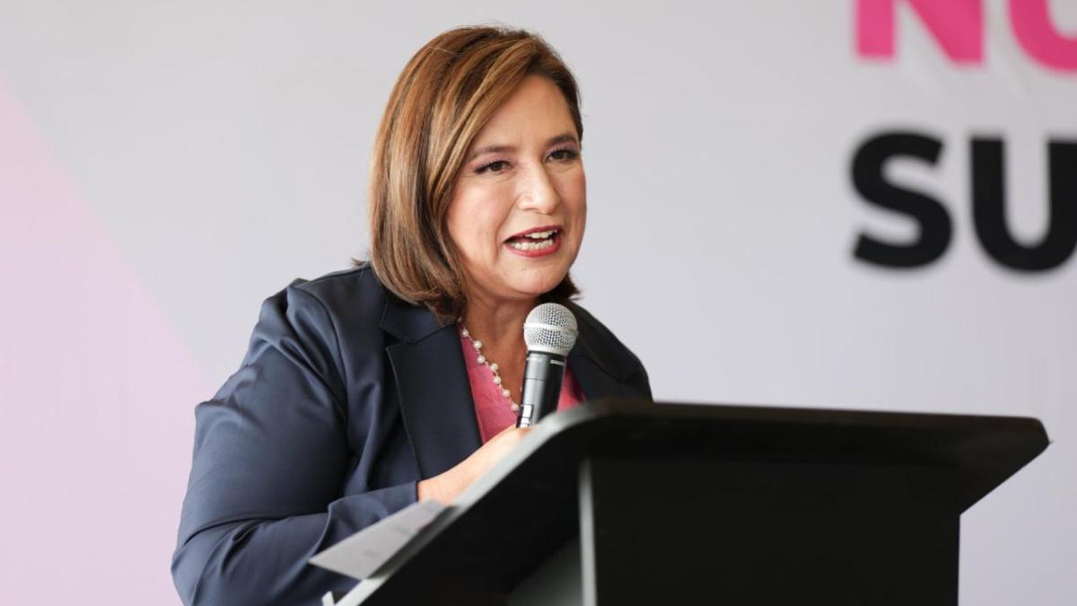 La candidata a la presidencia por la coalición Fuerza y Corazón por México, Xóchitl Gálvez, insistió en mantener un debate con Sheinbaum