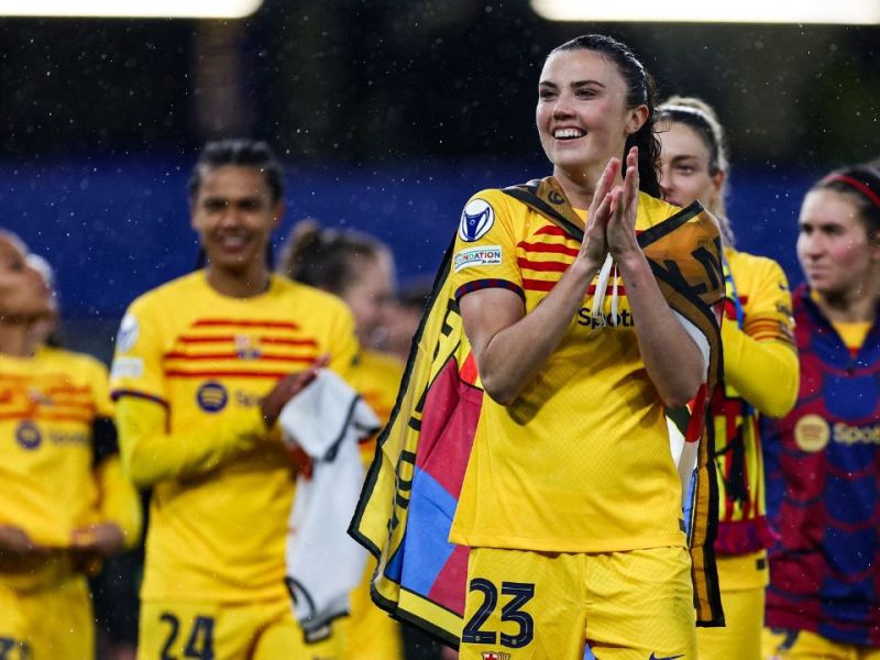 Barcelona femenil avanza a la final de la Champions League