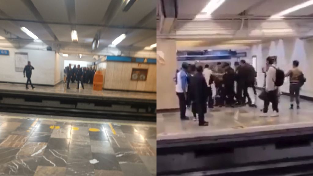 Los presuntos responsables intentaron huir en el Metro tras balear a una mujer en las afueras de Bellas Artes