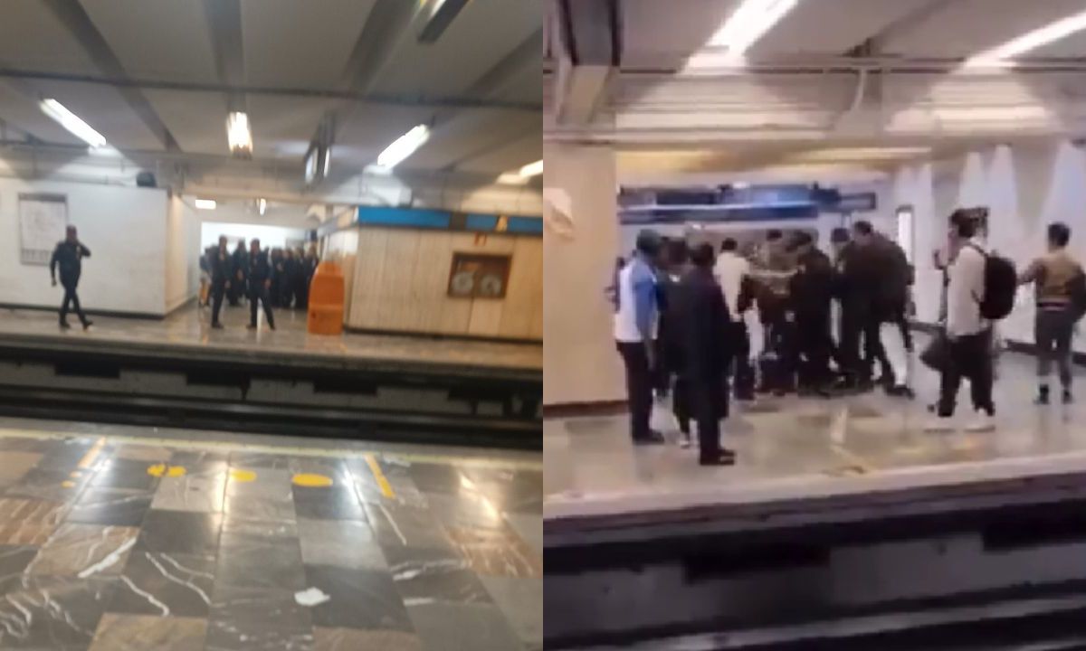 Los presuntos responsables intentaron huir en el Metro tras balear a una mujer en las afueras de Bellas Artes