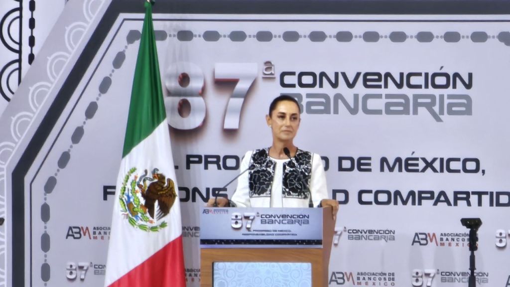 Durante su participación en la 87 Convención Bancaria en Acapulco, Claudia Sheinbaum, aseguró que las Afores "no se van a tocar”