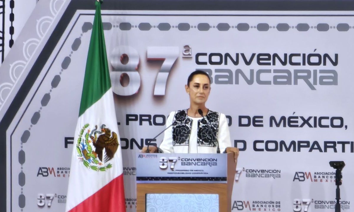 Durante su participación en la 87 Convención Bancaria en Acapulco, Claudia Sheinbaum, aseguró que las Afores "no se van a tocar”