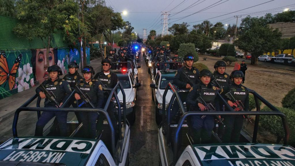 Despliegan a 2 mil 250 policías a operativo en Miguel Hidalgo. Noticias en tiempo real