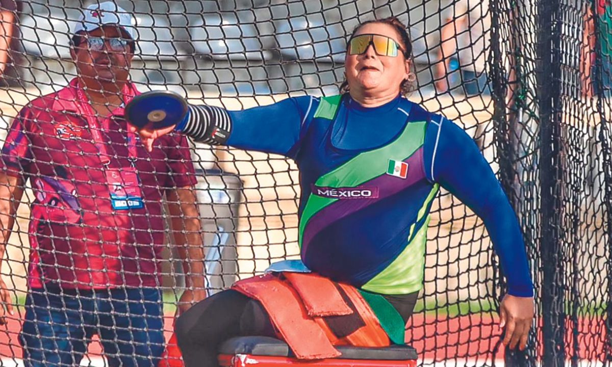 La experimentada paratleta María de los Ángeles Ortiz Hernández cerró su participación en el Grand Prix de Para Atletismo Xalapa 2024 con una medalla de oro