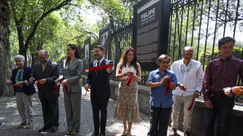 Conmemoran a Felipe Carrillo Puerto con exposición fotográfica en Chapultepec. Noticias en tiempo real