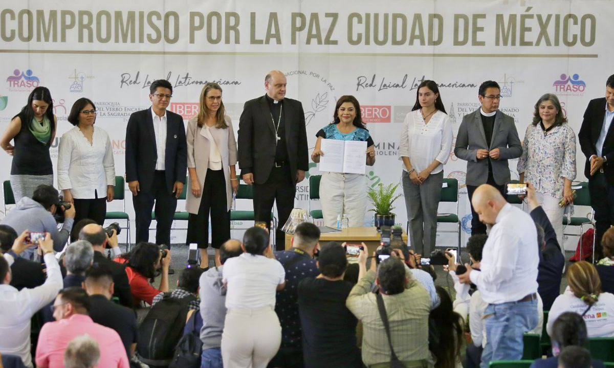 Clara Brugada - Compromiso por la paz