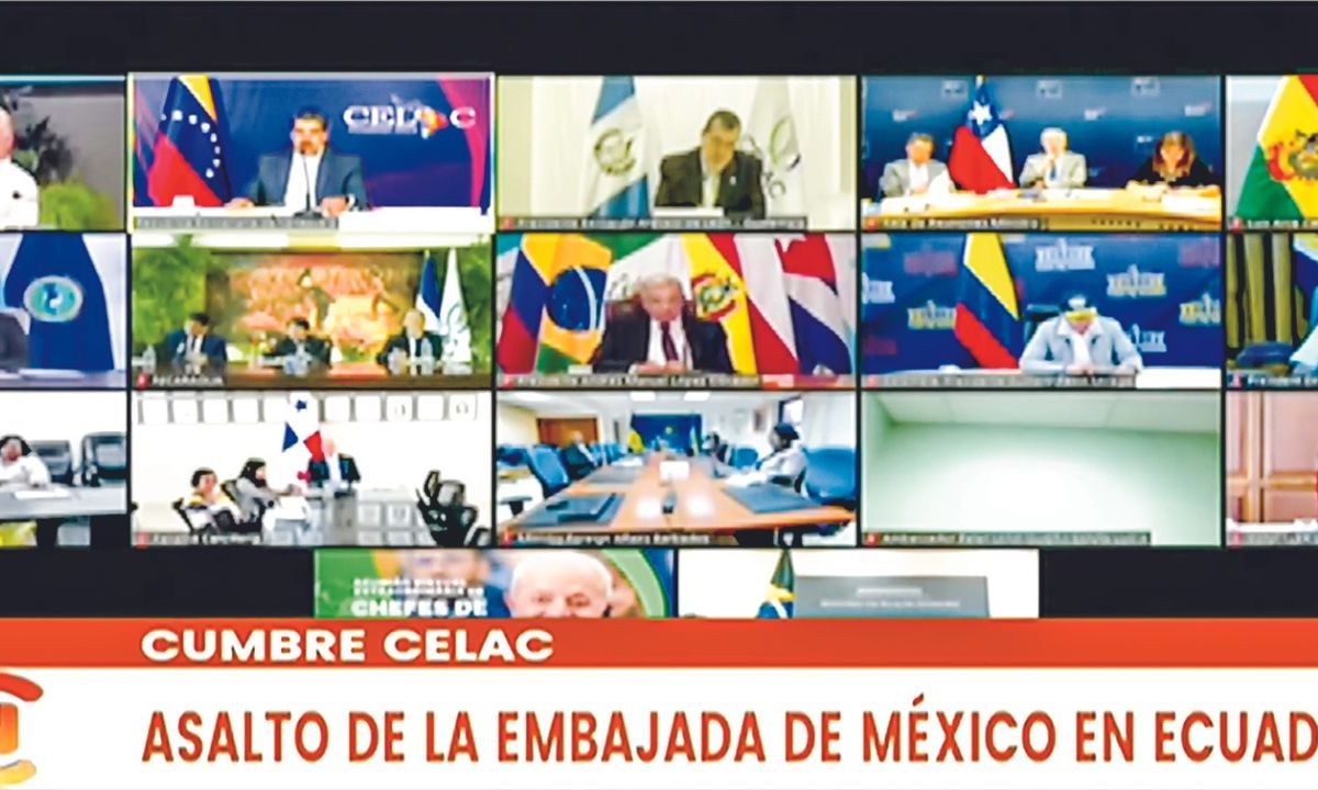 DECISIÓN. Los mandatarios latinoamericanos realizaron una cumbre virtual sobre posibles sanciones.