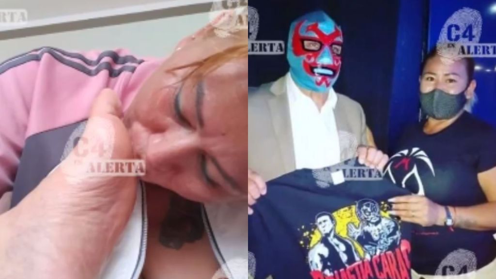 Foto:Captura de video|Imágenes: Expareja del luchador “Dos Caras” lo denuncia por violencia