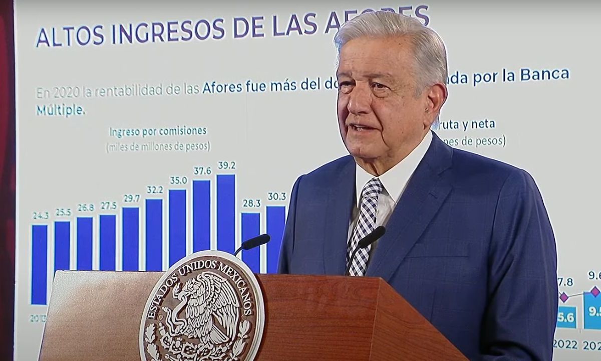 López Obrador dijo que espera crear el Fondo de Pensiones para el Bienestar el próximo 01 de mayo, Día del Trabajo.