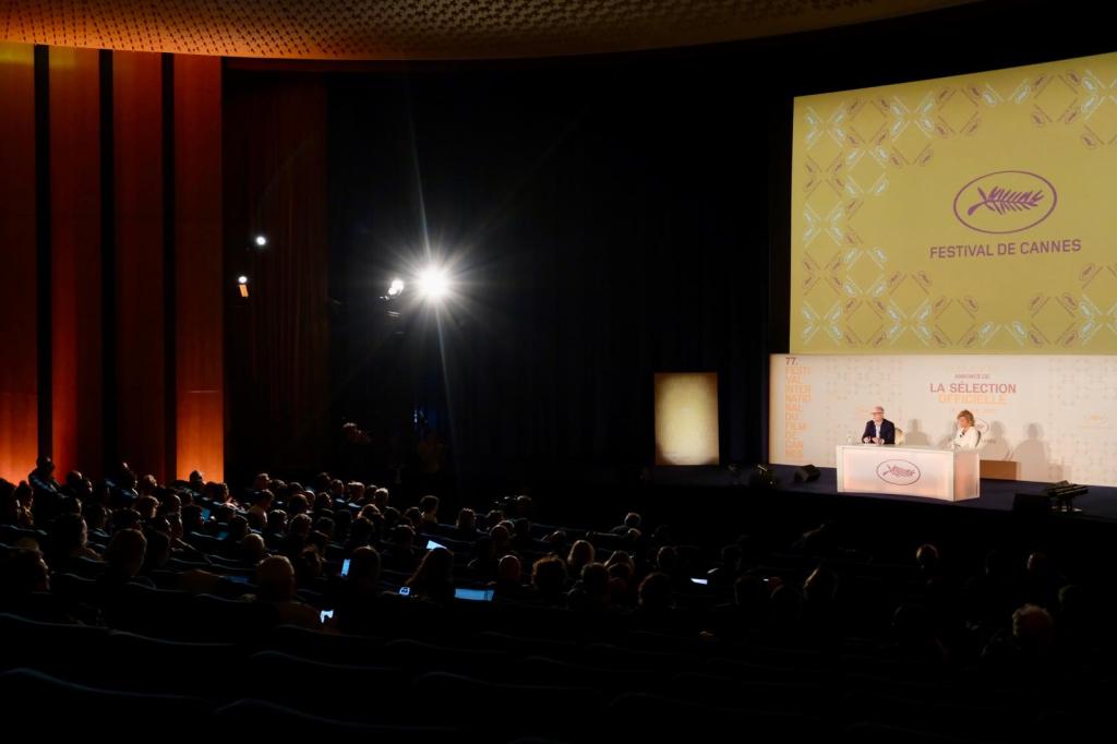 En voz de Thierry Frémaux e Iris Knobloch, con París como recinto, fue anunciada la Selección Oficial del Festival de Cine de Cannes 2024.