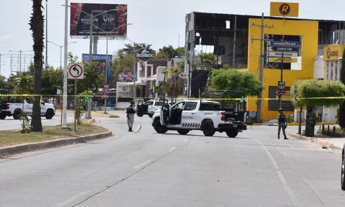 Foto:Cuartoscuro|Grupo armado ataca a elementos de la Guardia Nacional en la Tuxpan-México