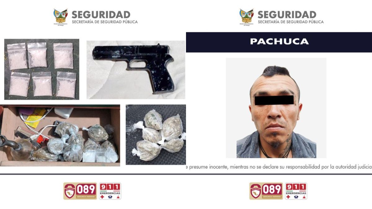 Desmantela Seguridad Pública de Hidalgo puntos de narcomenudeo
