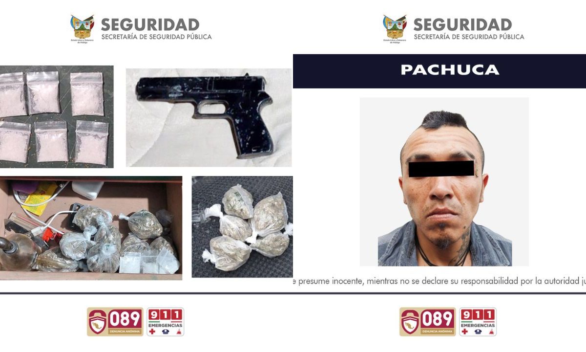 Desmantela Seguridad Pública de Hidalgo puntos de narcomenudeo