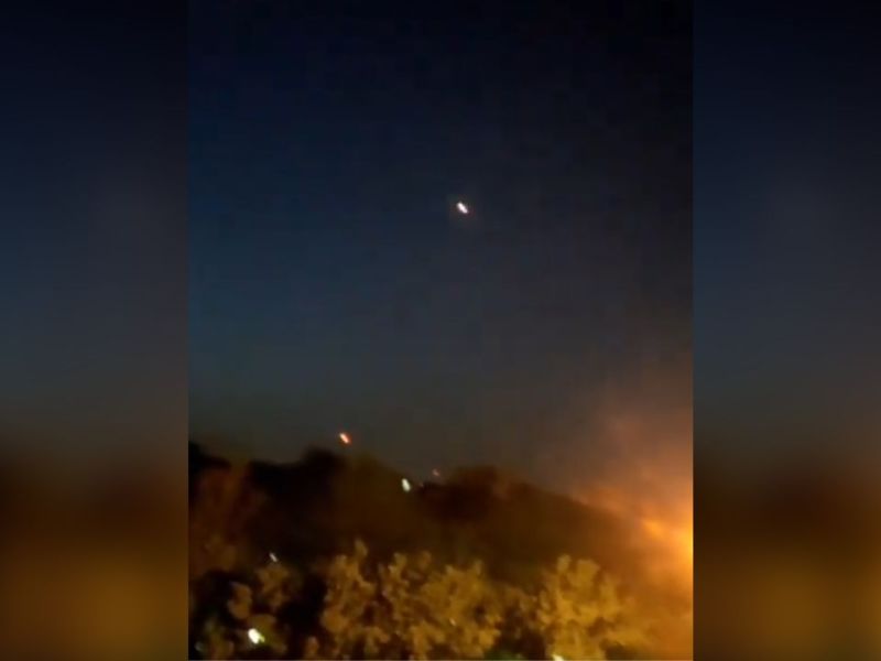 Reportan ataque de Israel al aeropuerto de Isfahán y una base aérea en Irán