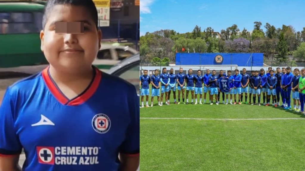 Jugadores y cuerpo técnico de Cruz Azul guardaron un minuto de silencio tras el fallecimiento del pequeño José Armando.