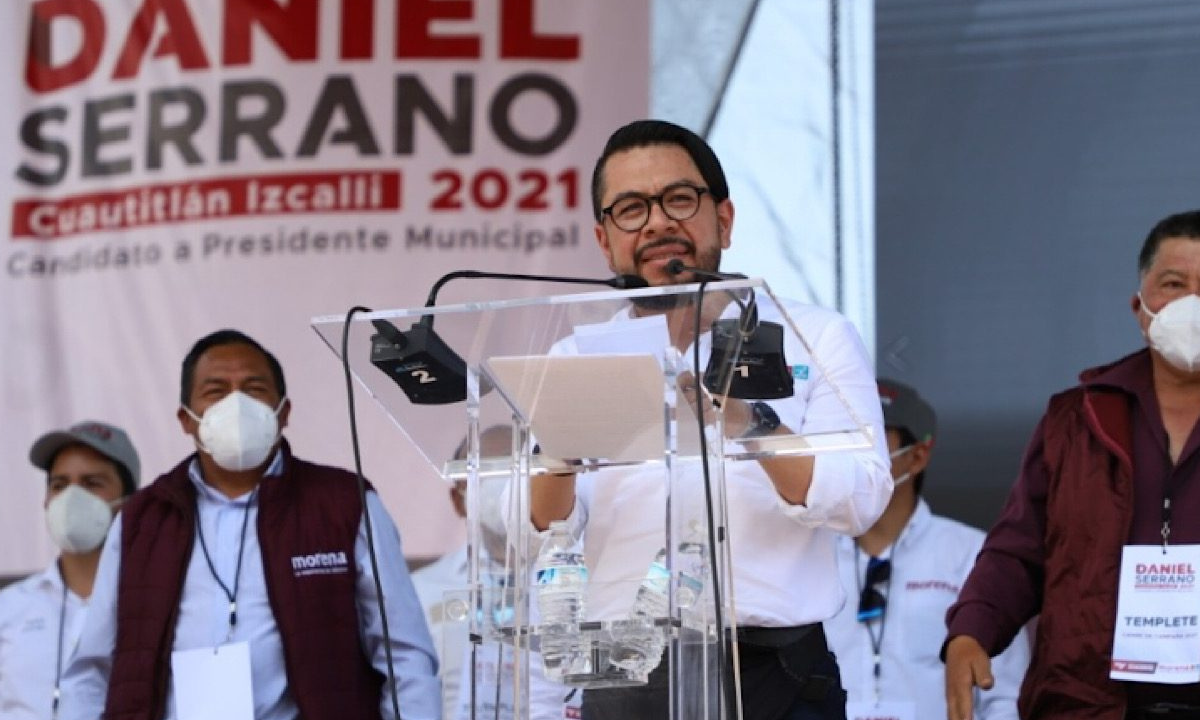 Daniel Serrano, candidato a la presidencia municipal de Cuautitlán Izcalli, aseguró estar preparado para debatir con la candidata del “PRIAN”
