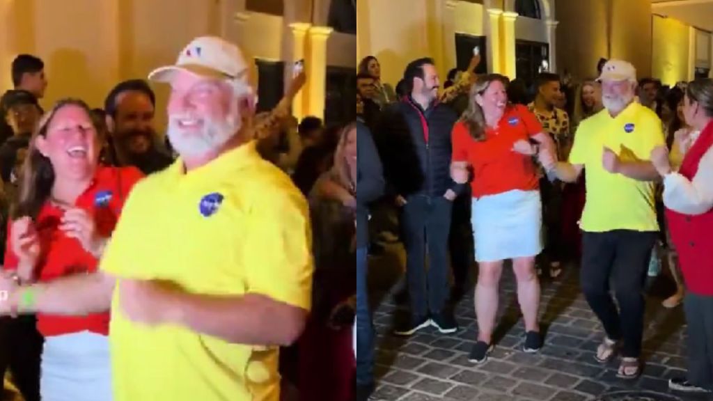 Astrónomos de la NASA bailan banda en Mazatlán previo al eclipse solar