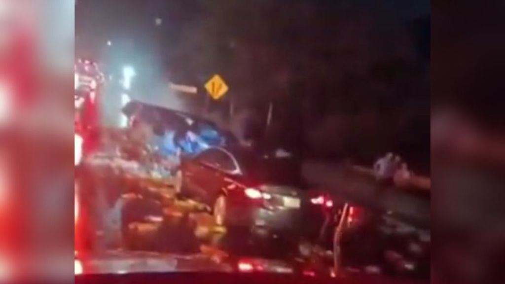 Accidente en la México-Tuxpan deja cinco muertos