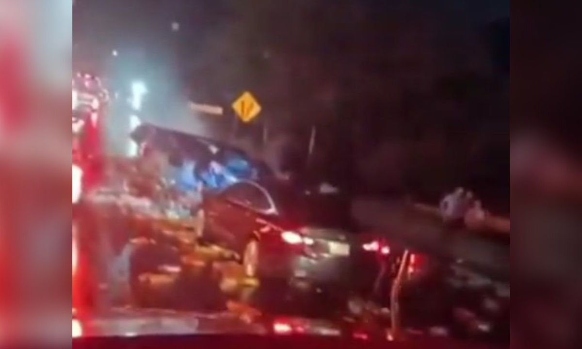 Accidente en la México-Tuxpan deja cinco muertos
