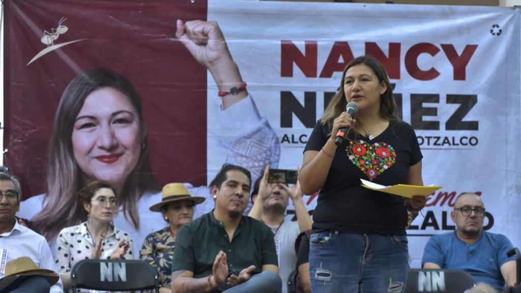 Foto:Especial|La comunidad artística y cultural de Azcapotzalco, respalda a la candidata a alcaldesa por Morena, Nancy Núñez