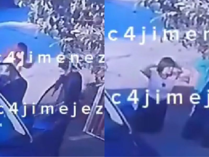 VIDEO: Asaltantes obligan a hincarse a padre y su hija en Naucalpan; se llevan su auto