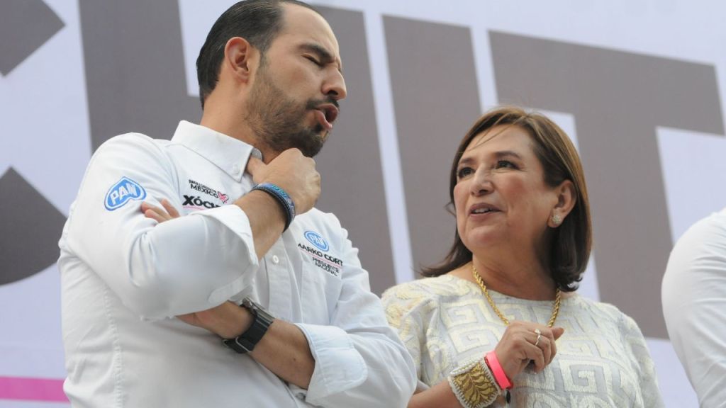 Morena informó que denunciará ante el INE a Marko Cortés, presidente del PAN, por pactar la victoria de Xóchitl Gálvez en cinco entidades
