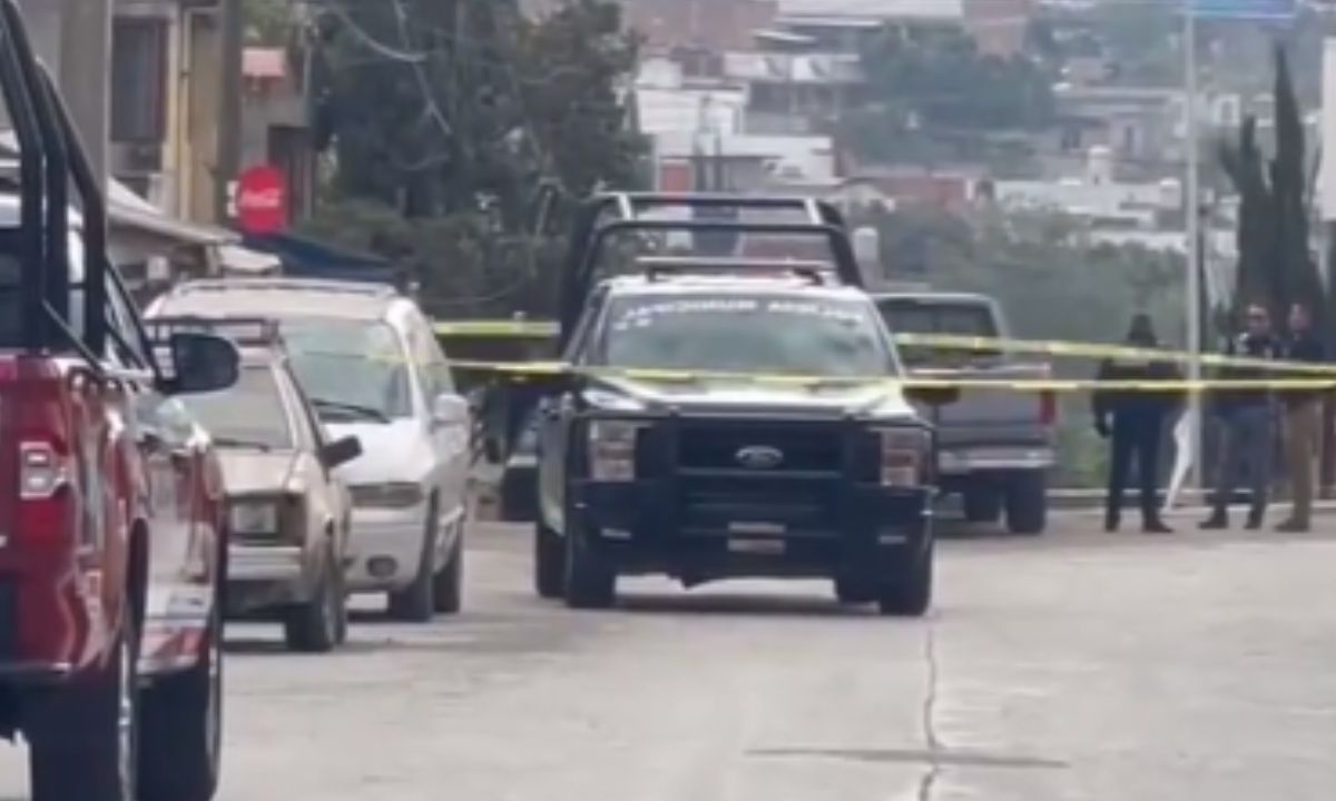 Foto:Captura de pantalla|Asesinan a un hombre en Santa Cruz, Puebla