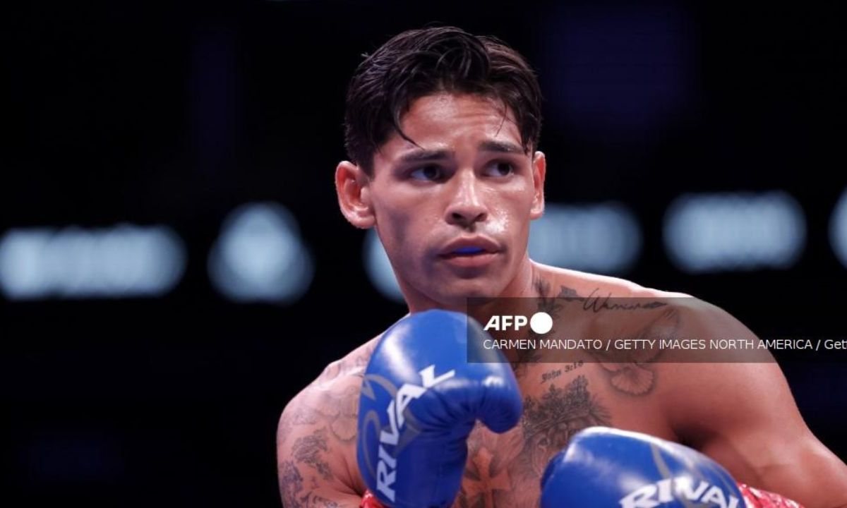 Foto:AFP|Ryan García en forma para enfrentar a Haney: Óscar de la Hoya