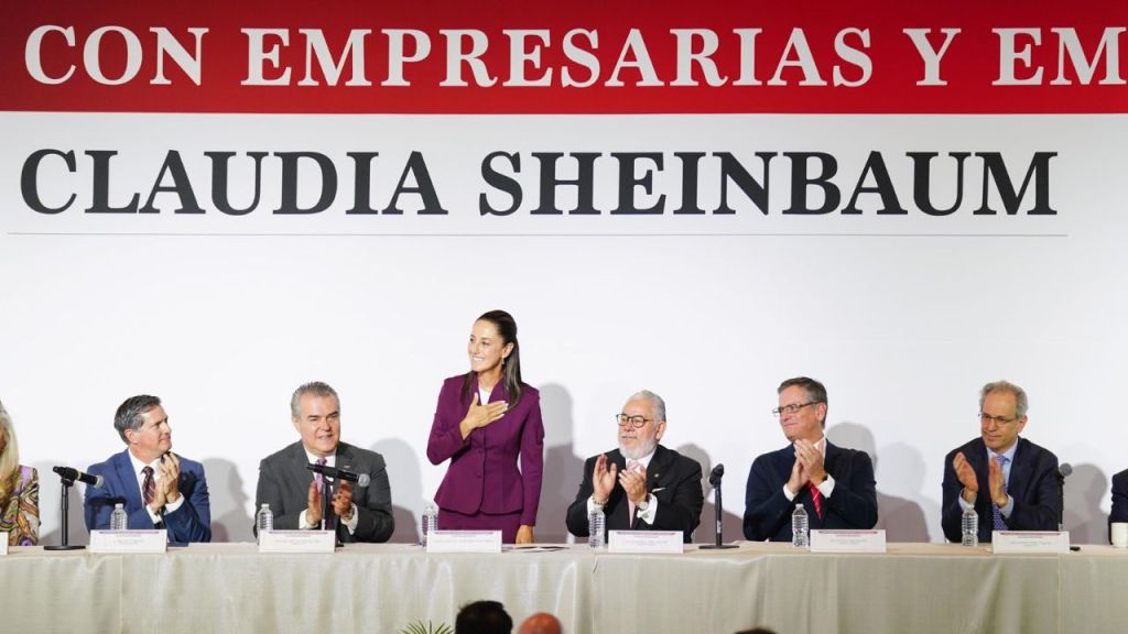 Presenta Sheinbaum su proyecto de nación a empresarios