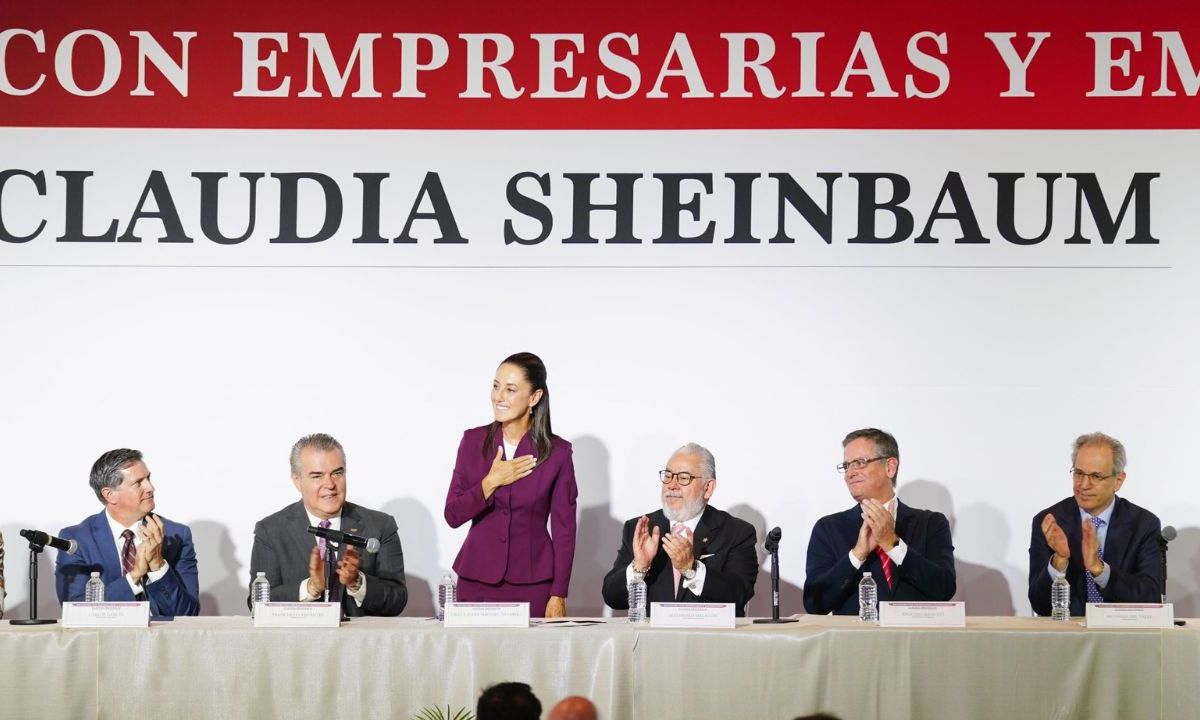 Presenta Sheinbaum su proyecto de nación a empresarios
