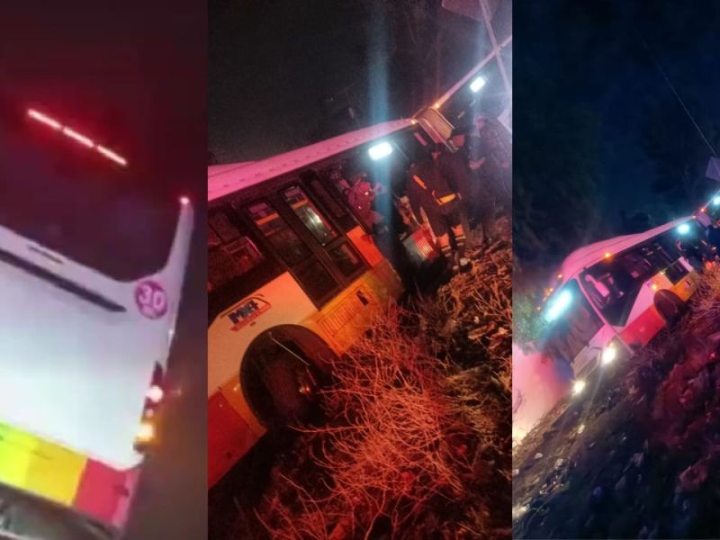 VIDEO: Unidad de Mexibús Línea 4 choca en Venta de Carpio; hay tres heridos