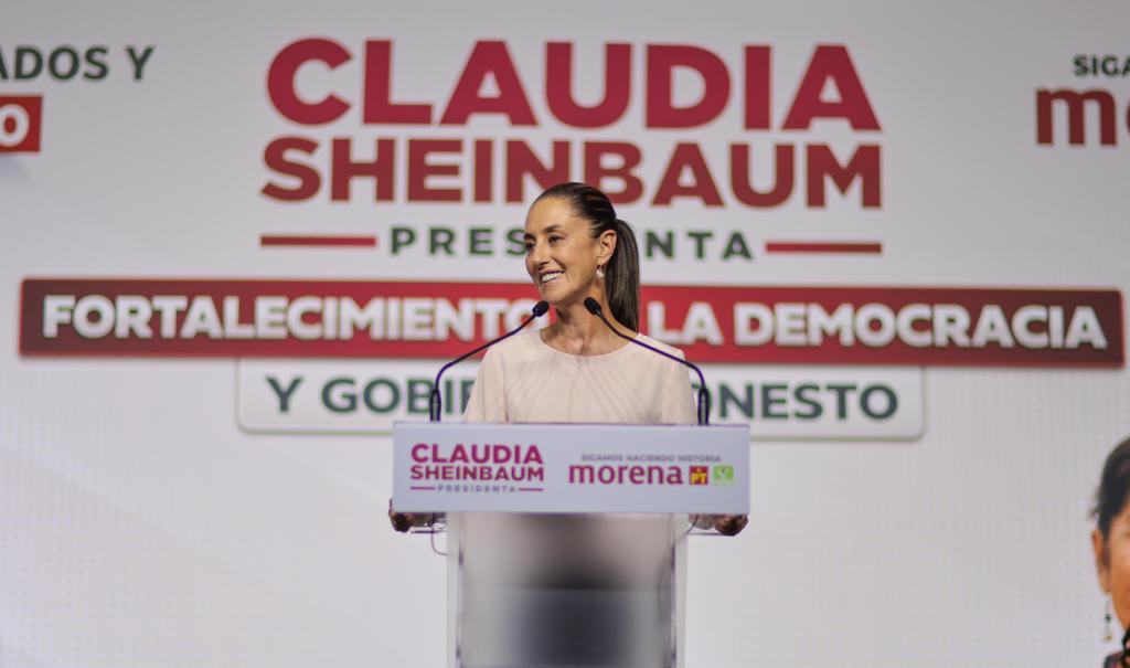 La presidenciable morenista Claudia Sheinbaum propuso la creación de la Agencia Federal Anticorrupción para combatir irregularidades.