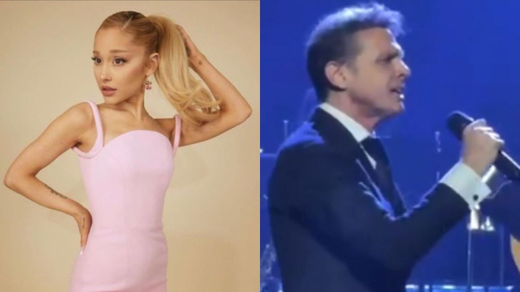 Foto:Redes sociales|VIDEO: Ariana Grande acusada de plagiar canción de Luis Miguel