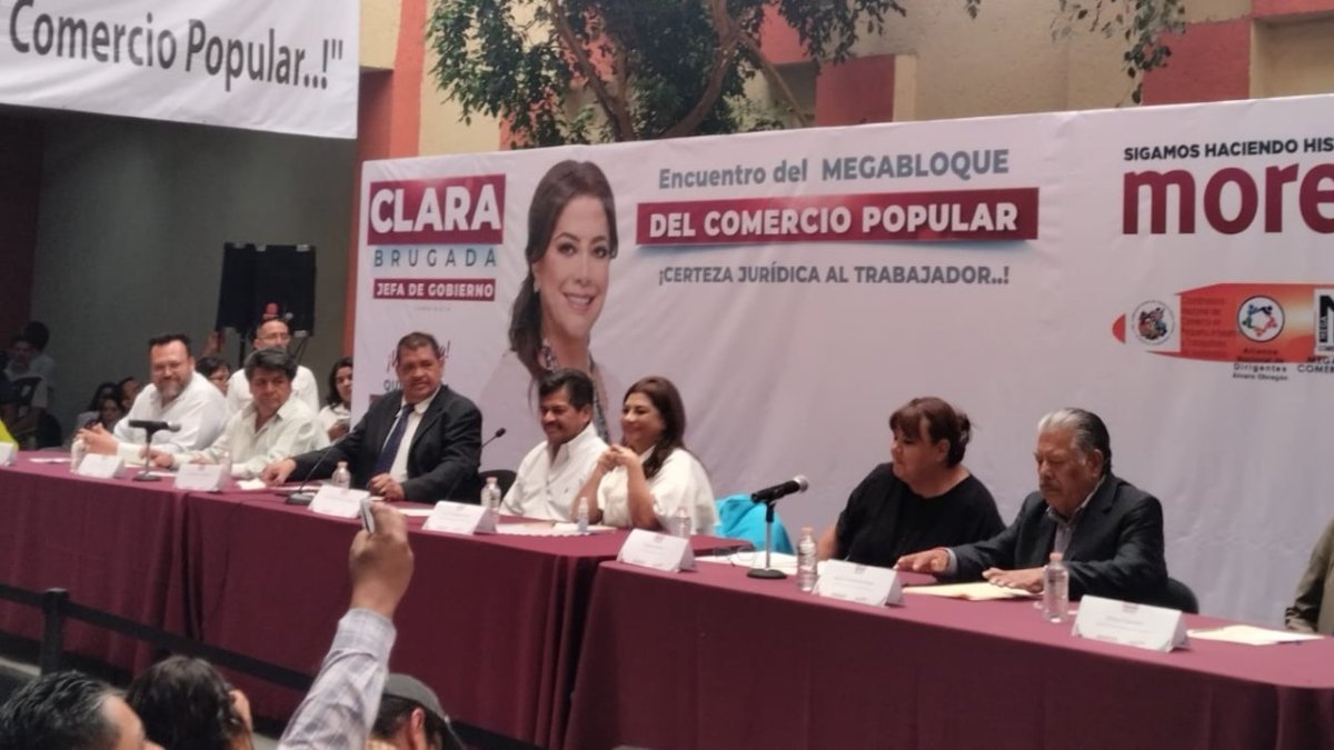 Clara Brugada aseguró que creará un instituto dedicado al comercio popular, esto luego de reconocer la importancia de la labor de este sector