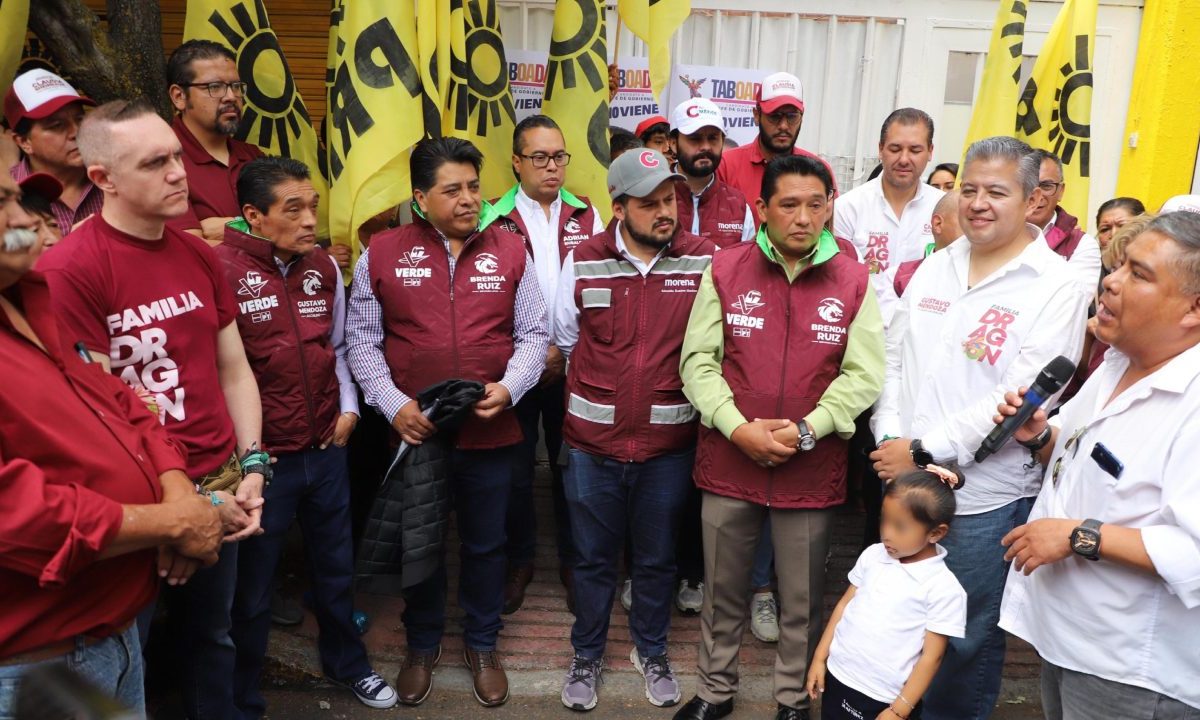 Los candidatos de MORENA en Cuajimalpa de Morelos siguen ganando la simpatía de todos los ciudadanos así como de otros partidos como el PRD