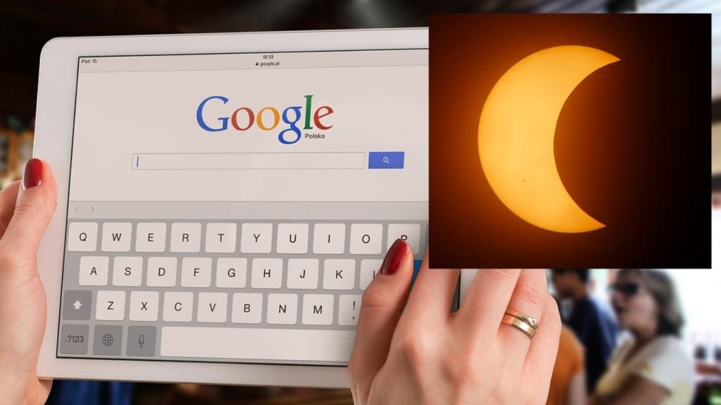 A unos días de que ocurra el eclipse solar, el buscador Google también se unió a la "celebración" del fenómeno astronómico.