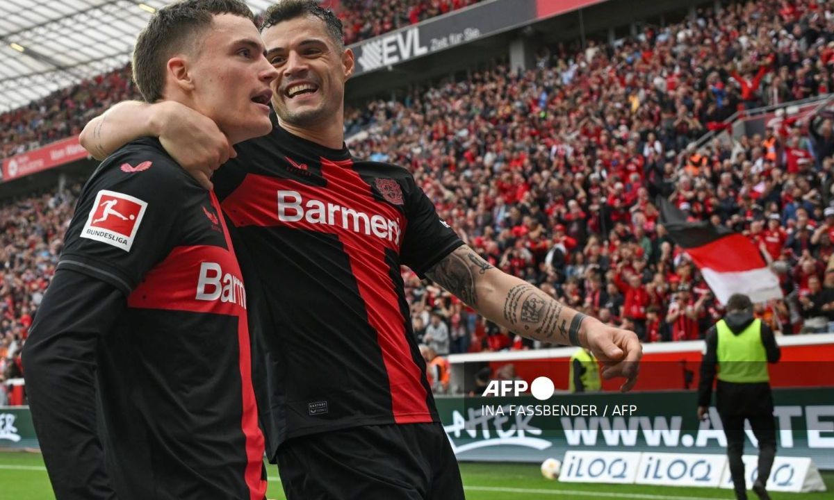 Foto:AFP|Leverkusen gana Bundesliga, rompiendo hegemonía del Bayern