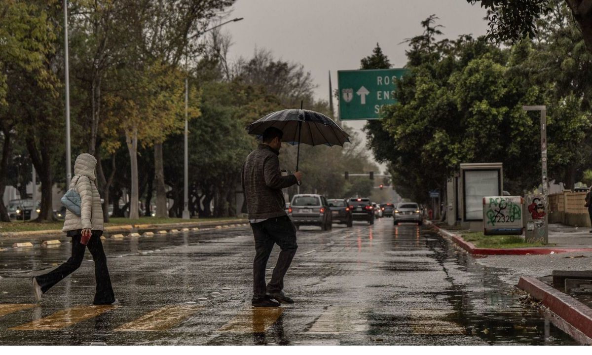 Foto:Cuartoscuro|Activan alerta amarilla por lluvias en alcaldías; se registra encharcamiento en av. Oceanía