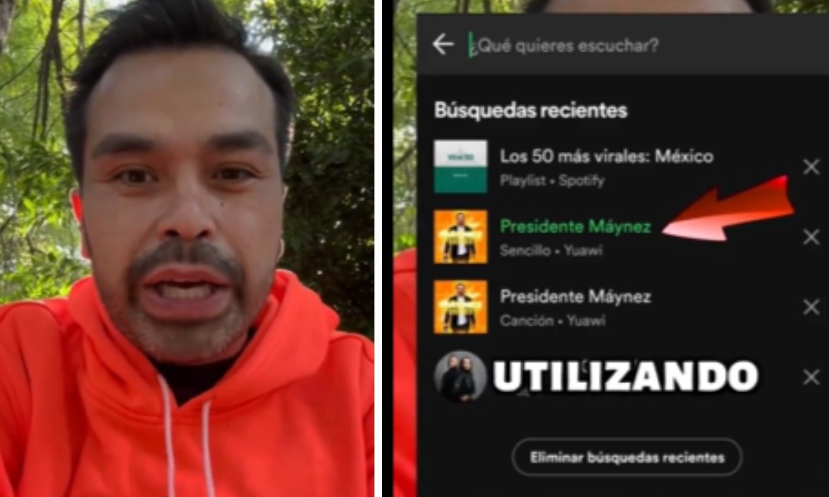 Jorge Álvarez Máynez denunció un intento del PRI y de 'Alito' Moreno de quitarles derechos de la canción "Presidente Máynez"