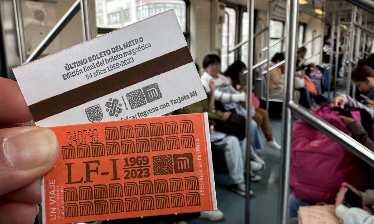 Ya se conoce la fecha exacta en la que los usuarios podrán usar boletos para ingresar a las estaciones del Metro de la Ciudad de México.