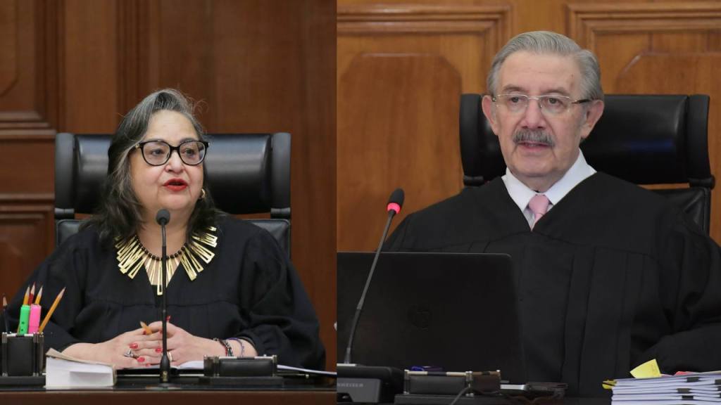 La presidenta de la SCJN, Norma Piña Hernández, alabó el trabajo de Luis María Aguilar como ministro del Alto Tribunal.