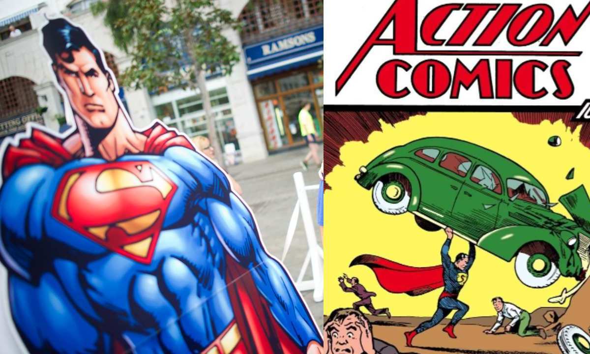 La primera aparición de Superman en el legendario Action Comic No. 1, se vendió en una subasta récord de 6 millones de dólares