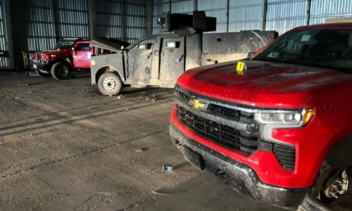 En Sonora, localizaron y aseguraron un taller que era utilizado para la reparación y armado de vehículos conocidos como "monstruo"