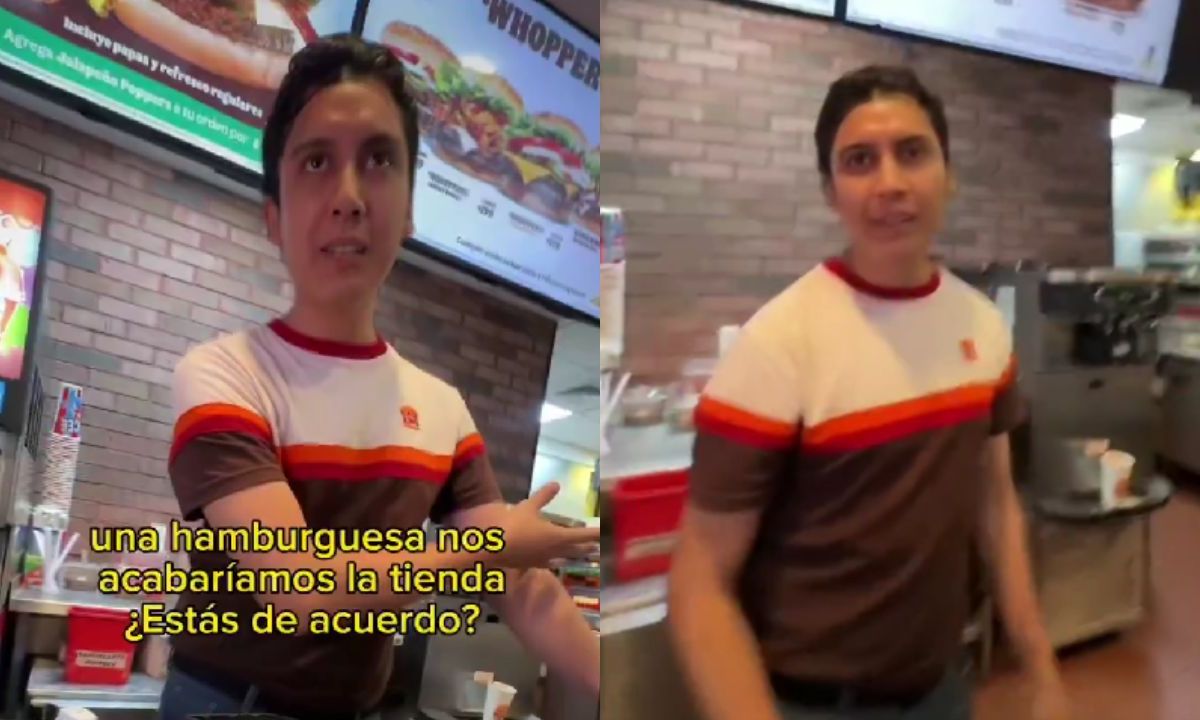 Cliente pide promo en Burger King y gerente le llama “muerto de hambre”
