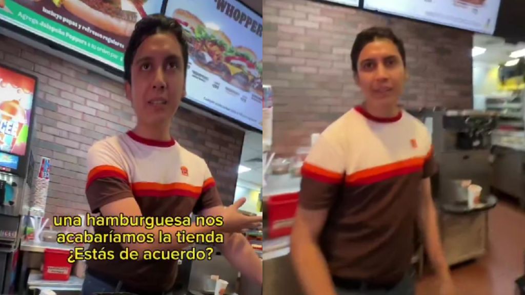 Cliente pide promo en Burger King y gerente le llama “muerto de hambre”