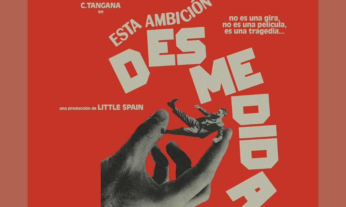 El documental "Esta ambición desmedida" de C. Tangana se proyectará en el Auditorio BB